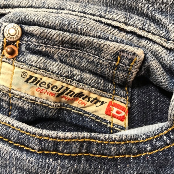 Diesel Industry blue cotton jeans 31 x 28 - Picture 2 of 8